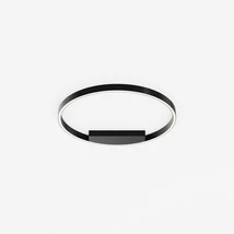 Plafoniera Maytoni RIM metal, sticla, negru, alb, LED, CCT,  35W - MOD058CL-L35BK