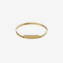 Plafoniera Maytoni RIM metal, sticla, alama, alb, LED, CCT, 35W - MOD058CL-L35BSK