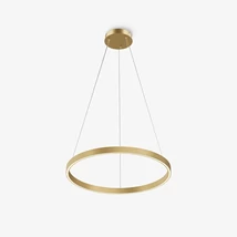 Pendul Maytoni RIM metal, plastic, alama, alb, LED, CCT, 36W - MOD058PL-L32BSK