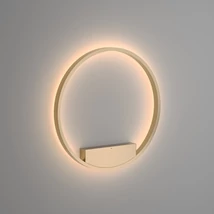 Aplica de perete Maytoni RIM metal, alama, LED, 3000K, 37W, 1800lm - MOD058WL-L35BS3K
