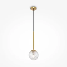 Pendul Maytoni Ligero metal, sticla, alama, E27 - MOD061PL-01BS1