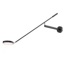 Aplica de perete Maytoni Fad metal, negru, LED, 3000K, 6W, 380lm - MOD070WL-L6B3K