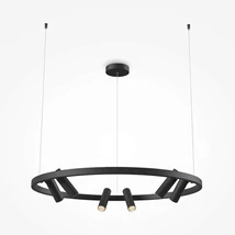 Pendul Maytoni SATELLITE metal-acril negru 1x LED - MOD102PL-L42B