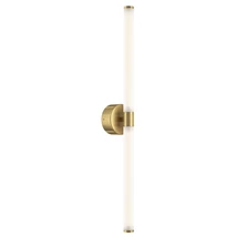 Aplica de perete Maytoni Axis metal, plastic, auriu, alb, LED, 3000K, 16W, 1400lm - MOD106WL-L16G3K