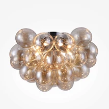 Plafoniera Maytoni BALBO sticla coniac 8x G9 - MOD112CL-08G