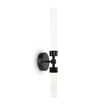 Aplica de perete Maytoni Stelo metal, sticla, negru, LED, 3000K, 7W, 600lm - MOD116WL-L7B3K