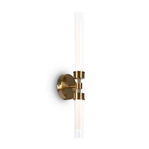 Aplica de perete Maytoni Stelo metal, sticla, alama, LED, 3000K, 7W, 600lm - MOD116WL-L7BS3K
