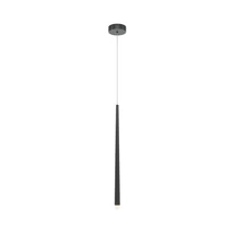 Pendul Maytoni CASCADE metal, acril, negru, alb, LED, 3000K-4000K, 6W, 400lm - MOD132PL-L6BK