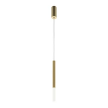 Pendul Maytoni PRO SHADE metal, acril, arany, alb, LED, 4000K, 6W, 500lm - MOD157PL-L6G4K1