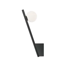 Aplica de perete Maytoni KAZIMIR metal, sticla, negru, alb, G9 - MOD175WL-01B