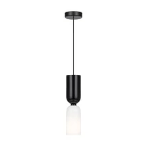 Pendul Maytoni MEMORY metal, sticla, negru, alb, E14 - MOD177PL-01B