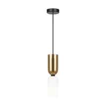 Pendul Maytoni MEMORY metal, sticla, negru, auriu, alb, E14 - MOD177PL-01G