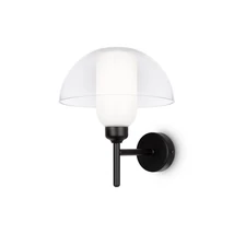 Aplica de perete Maytoni MEMORY metal, sticla, negru, alb, E14 - MOD177WL-01B