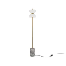 Lampadar Maytoni KYOTO metal, sticla, gri, auriu, alb, LED, 3000K, 11W, 1300lm - MOD178FL-L11G3K