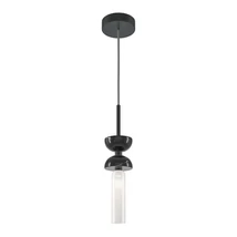 Pendul Maytoni KYOTO metal, marmura, sticla, negru, alb, G9 - MOD178PL-01B