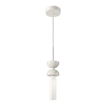 Pendul Maytoni KYOTO metal, marmura, sticla, alb, G9 - MOD178PL-01W
