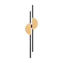Aplica de perete Maytoni SKYLINE metal, negru, alama, LED, 4000K, 23W, 700lm - MOD179WL-L22BS4K1