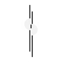 Aplica de perete Maytoni SKYLINE metal, negru, alb, LED, 4000K, 23W, 800lm - MOD179WL-L22W4K