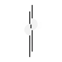 Aplica de perete Maytoni SKYLINE metal, negru, alb, LED, 4000K, 23W, 800lm - MOD179WL-L22W4K1