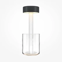 Veioza Maytoni AI sticla, metal, negru, transparent, LED, 2200K-4000K, 3W, 120lm - MOD229TL-L3B3K1