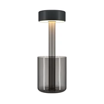Veioza Maytoni AI sticla, metal, negru, fumuriu, LED, 2200K-4000K, 3W, 120lm - MOD229TL-L3B3K3