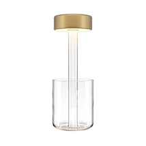 Veioza Maytoni AI sticla, metal, auriu, transparent, LED, 2200K-4000K, 3W, 120lm - MOD229TL-L3G3K1