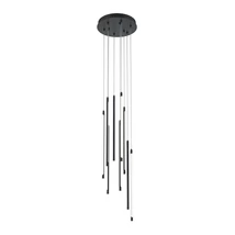 Pendul Maytoni LIGHT STICK metal, acril, negru, alb, LED, 3000K, 46W, 3350lm - MOD236PL-L54B3K