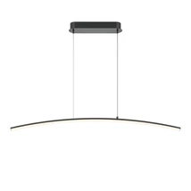 Pendul Maytoni LIGHT REFLECTION metal, negru, LED, 3000K, 15W, 800lm - MOD243PL-L18BK