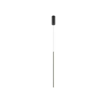 Pendul Maytoni HALO metal, negru, LED, 3000K-4000K, 11W, 600lm - MOD246PL-L12BK