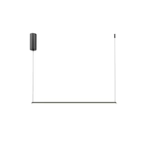 Pendul Maytoni HALO metal, negru, LED, 3000K-4000K, 10W, 630lm - MOD246PL-L16BK