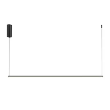 Pendul Maytoni HALO metal, negru, LED, 3000K-4000K, 16W, 800lm - MOD246PL-L24BK