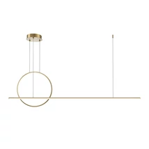 Pendul Maytoni HALO metal, alama, LED, 2600K-3500K, 40W, 2100lm - MOD247PL-L49BSK