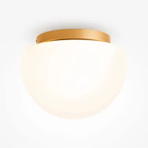 Plafoniera Maytoni GLASSY metal, sticla, auriu, alb, E27 - MOD270CL-01G