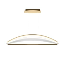Pendul Maytoni BREEZE metal, acril, alama, alb, LED, 3000K, 34W, 2040lm - MOD281PL-L34BS3K