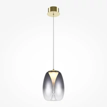 Pendul Maytoni SPLASH metal, sticla, auriu, LED, 3000K, 7W, 280lm - MOD282PL-L8G3K