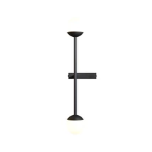 Aplica de perete Maytoni TOUCH metal, sticla, negru, alb, LED, 3000K, 10W, 900lm - MOD285WL-L10B3K