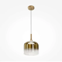 Pendul Maytoni SPIRITO metal, sticla, auriu, LED, 12W, 3000K, 2000 Lm - MOD286PL-L18G3K