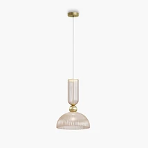 Pendul Maytoni ANTIC metal, sticla, auriu, E27 - MOD302PL-01CG1