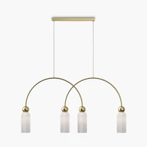 Pendul Maytoni ANTIC metal, sticla, auriu, E14 - MOD302PL-04W