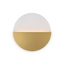 Aplica de perete Maytoni JUPITER metal, sticla, alama, alb, LED, 3000K, 6W, 200lm - MOD320WL-L6BS3K1