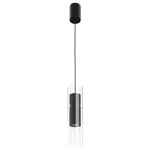 Pendul Maytoni DYNAMICS metal, sticla, negru, transparent, GU10 - MOD326PL-01B