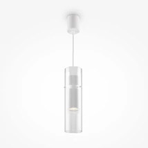 Pendul Maytoni DYNAMICS metal, sticla, alb, transparent, GU10 - MOD326PL-01W