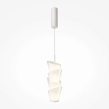 Pendul Maytoni SEOUL metal, sticla, alb, LED, 14W, 3000K, 1700 Lm - MOD374PL-L28W3K