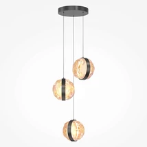 Pendul Maytoni MISTERIO metal, sticla, negru, LED, 15W, 2700K, 2000 Lm - MOD379PL-L17B2.7K
