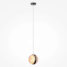 Pendul Maytoni MISTERIO metal, sticla, negru, LED, 6W, 2700K, 650 Lm - MOD379PL-L6B2.7K