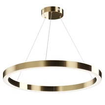 Pendul Maytoni Saturno metal, alama, LED, 4000K, 60W, 4200lm - MOD415PL-L60BS4K