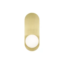 Aplica de perete Maytoni BAO metal, sticla, auriu, alb, G9 - MOD419WL-01G