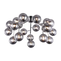 Plafoniera Maytoni DALLAS sticla fumuriu 20x G9 - MOD545PL-20CH