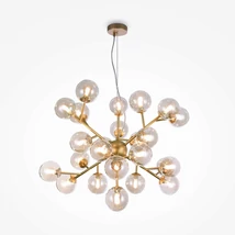 Pendul Maytoni DALLAS sticla chihlimbar 24x G9 - MOD545PL-24G