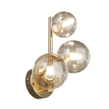 Aplica de perete Maytoni Dallas metal, sticla, auriu, G9 - MOD545WL-03G